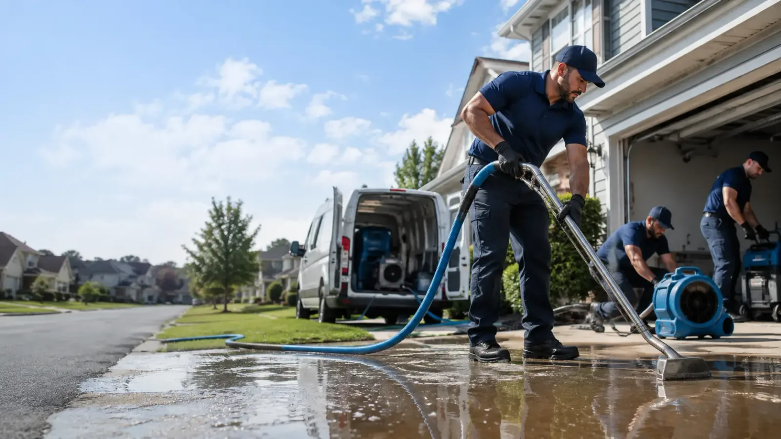 Flood Damage Restoration in Hamlet, IN